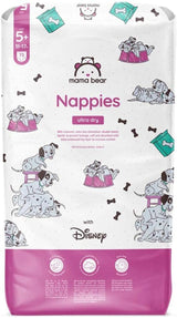 Marchio Amazon: Mama Bear Disney Pannolini Ultra Dry, taglia 3 (4-9 kg) - Scatola mensile, bianco, 172 pezzi (2 confezioni da 86)