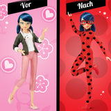 Bandai - Miraculous Ladybug - Bambola da vestire 26 cm con due abiti - Ladybug - P50355 Bambole Naty Shop