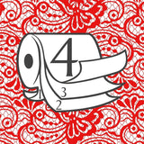 Carta igienica Renova Renova Grand Royal 4 veli - 6 rotoli, Large (confezione da 5)