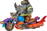 Tartarughe NINJA TEENAGE MUTANT - Figura base Ray Fillet Action figures Naty Shop Rocksteady