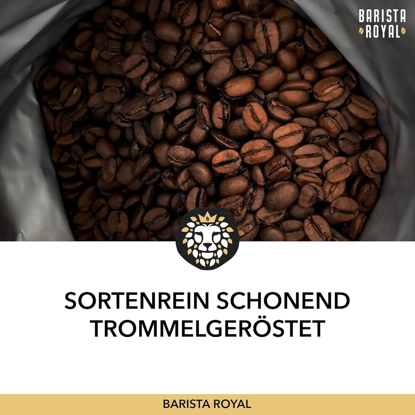 BARISTA ROYAL Bio Espressobohnen 1kg "Gran Señor" | Kaffeebohnen freschi direttamente dall'Honduras | 100% Arabica Espresso ganze Bohnen | Ideale per completamente automatico e Siebträger