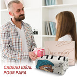 Coperta in flanella Juratar per papà - regalo per compleanno, festa del papà e Natale - 152 X 130 cm Letti e coperte Besuche den Juratar-Store