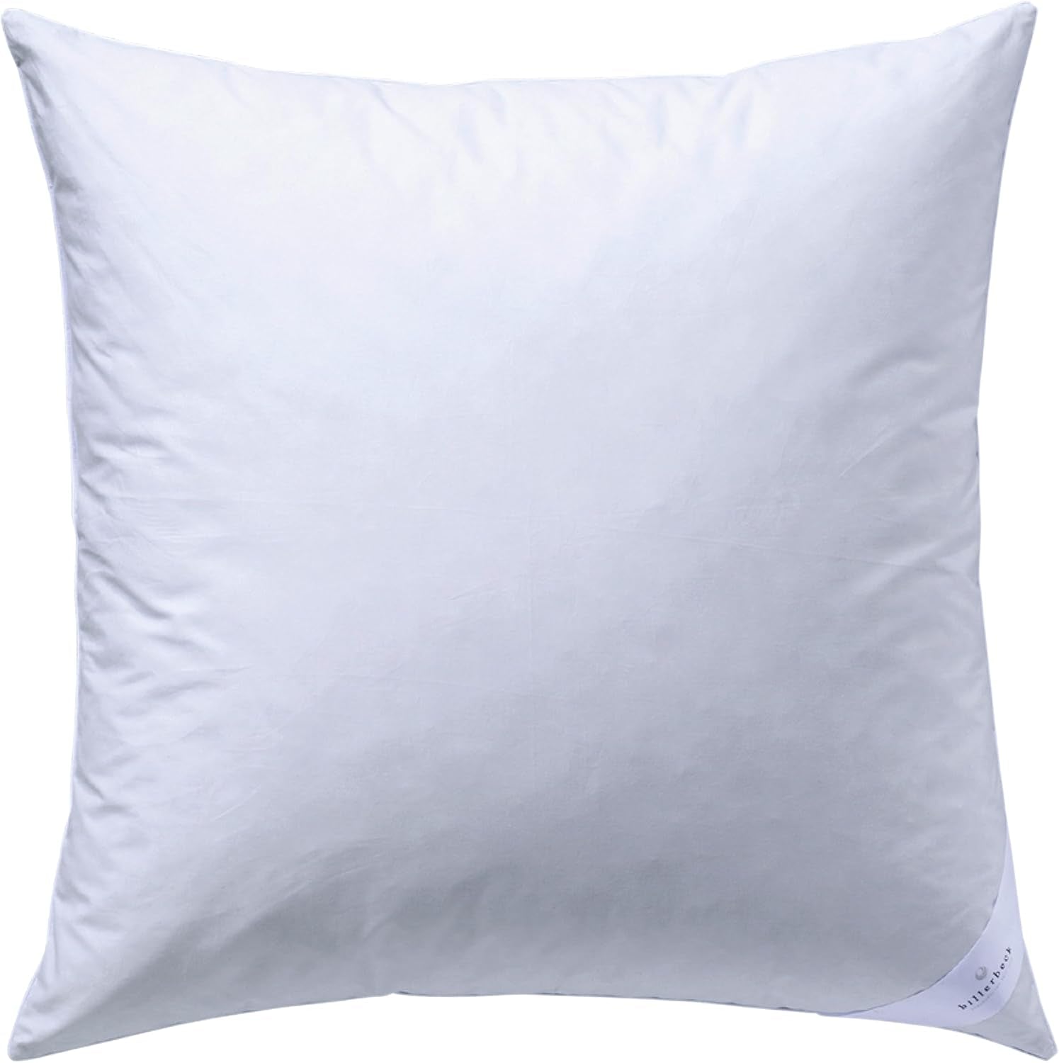 Billerbeck 5452280006 Cuscino in piuma S 03, Circa 80 X 80 cm, Bianco, 1 pezzo (1 confezione) Naty Shop Cuscini standard 1 pezzo (1 confezione)