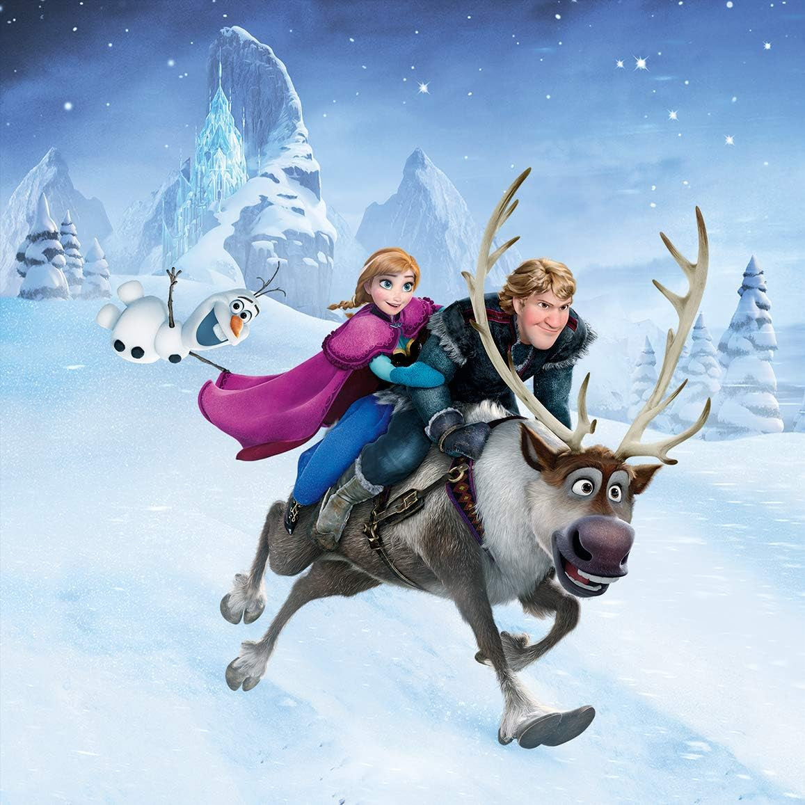 Ravensburger Puzzle per bambini - 09264 Avventure a Winterland - puzzle per bambini dai 5 anni in su, puzzle Disney Frozen con 3X49 pezzi Puzzle Naty Shop