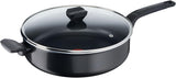 Tefal Easy Cook & Clean, rivestimento antiaderente, indicatore della temperatura, sconsigliato per l'induzione Pentole e Padelle Naty Shop Padella per Cottura 28 Cm