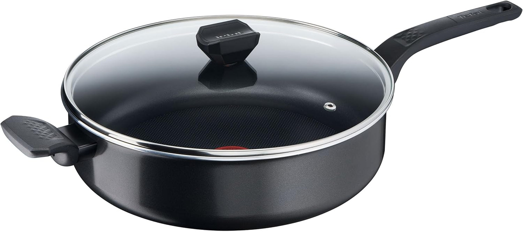 Tefal Easy Cook & Clean, rivestimento antiaderente, indicatore della temperatura, sconsigliato per l'induzione Pentole e Padelle Naty Shop Padella per Cottura 28 Cm