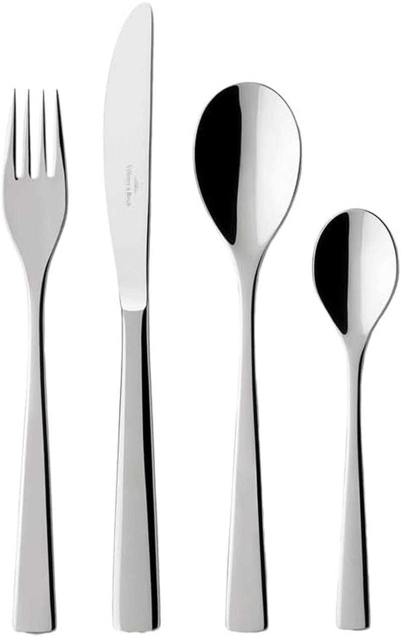 Servizio posate Villeroy And Boch Modern Line fino a 6 persone, 24 pezzi, acciaio inox Kitchen Naty Shop