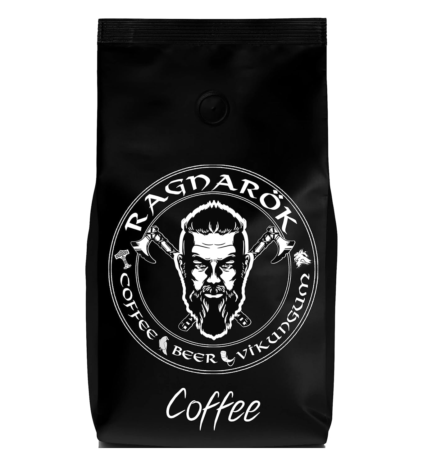 C&T "Ragnarök Coffee" nordischer Röst-Kaffee | 1000g Oca Bohne | als Espresso & Cafe Crema bar | kräftig + würzig + aromatico | 100% naturale con caffeina