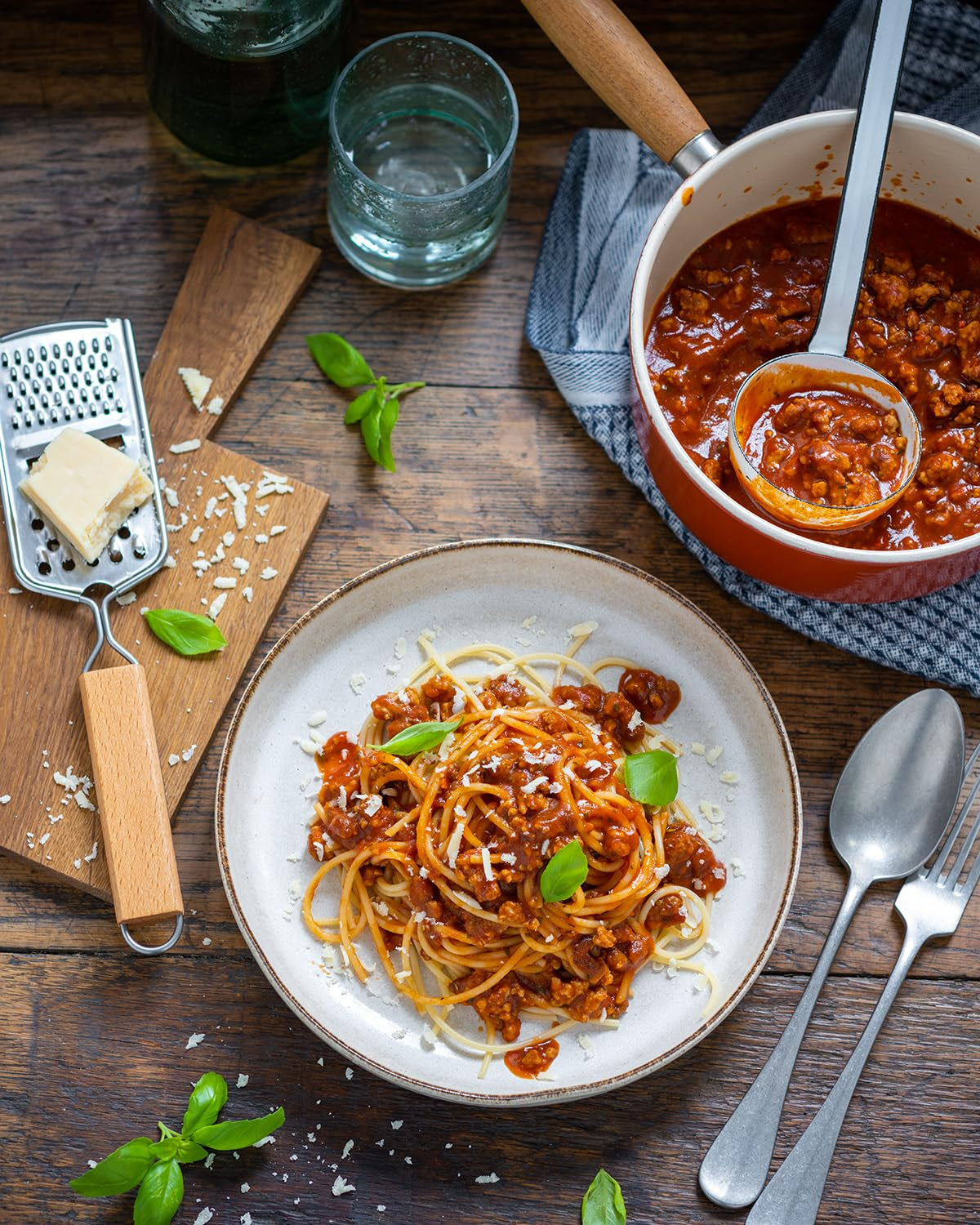 MAGGI Fix per spaghetti alla bolognese, Würzmischung, ingredienti naturali al 100%, per 3 porzioni, 1er Pack (1 x 36g Packung)