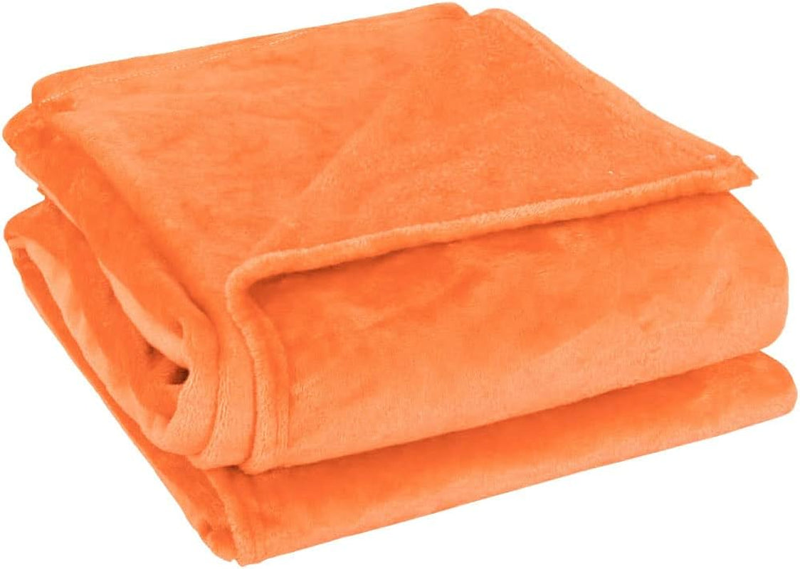 Mappa delle fonti di approvvigionamento Accogliente coperta coperta copriletto Morbida e calda coperta in pile come coperta per divano Coperta per divano Soggiorno e morbida coperta Morbida coperta in peluche di lana Arancione 150X200Cm Letti e coperte Besuche den uxcell-Store Coral 78 "X90"