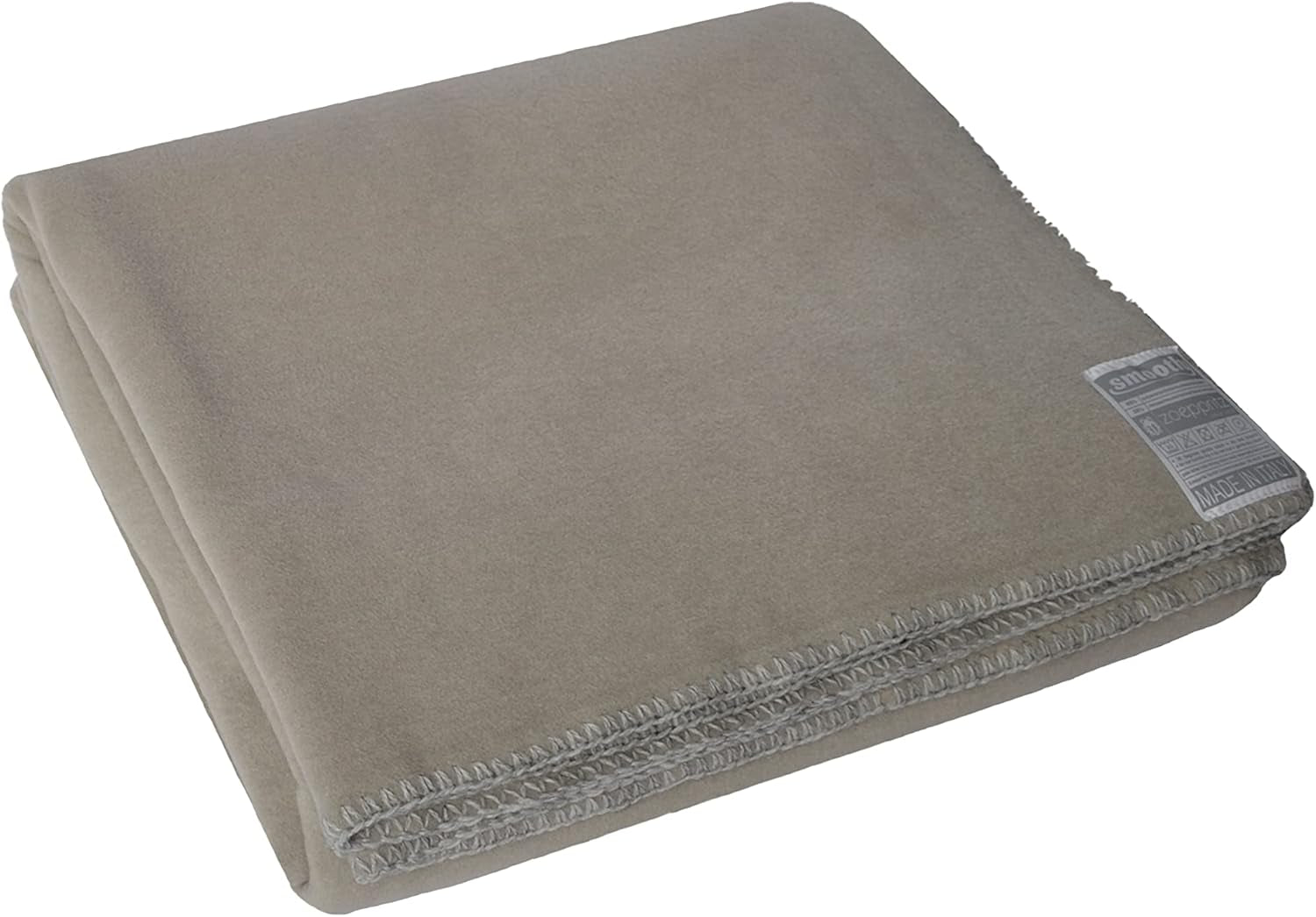 Zoeppritz dal 1828 Coperta in pile Smoothy - Soffice e confortevole coperta in pile polare - Vegan - 140X190Cm - 010 Off-White, 010 Offwhite Zoeppritz Beds and Covers Since 1828 090 Clay 140X190Cm