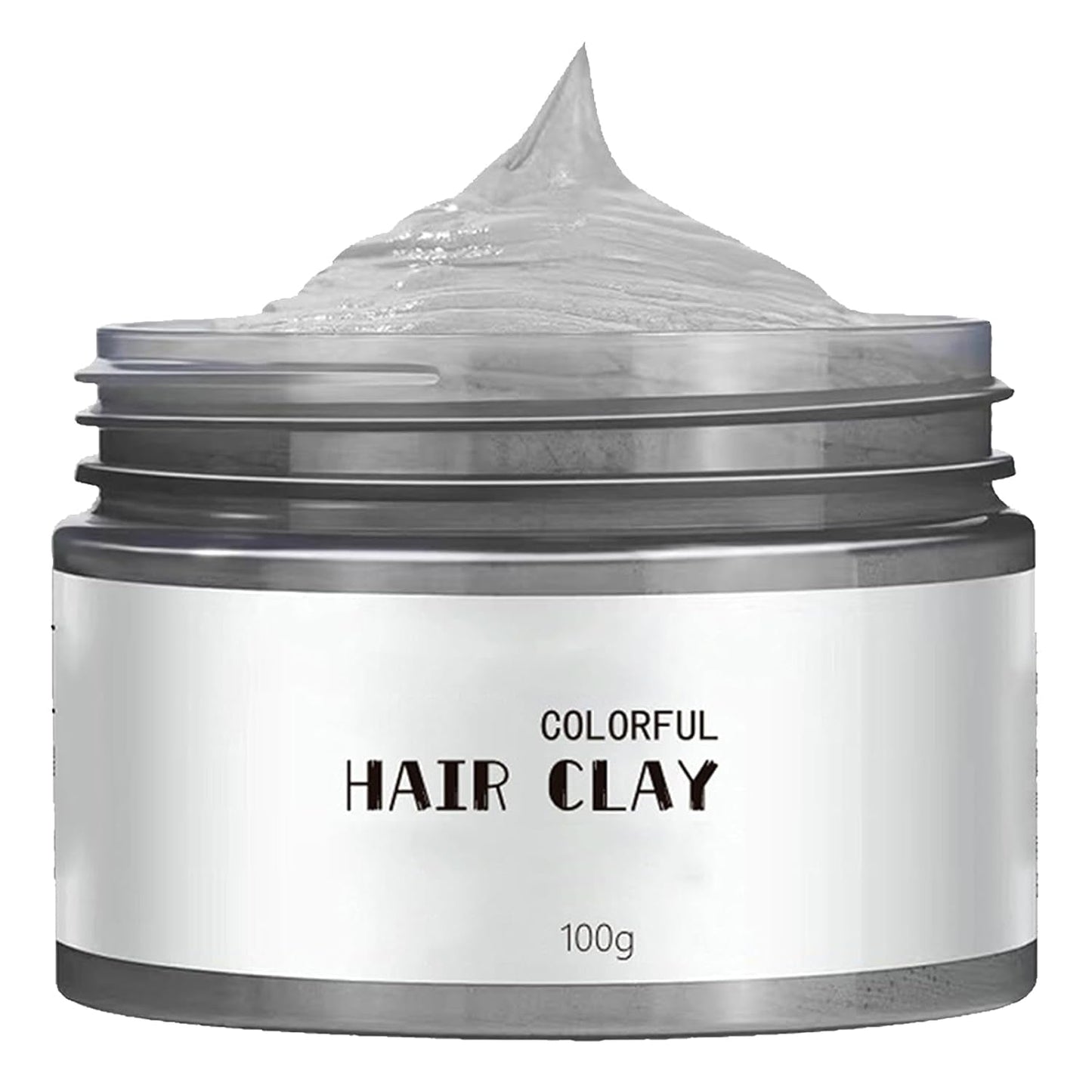 Tintura Per Capelli Grigia, Tintura Per Capelli Grigio Argento, Cera Temporanea Per Capelli, Unisex - Copertura Grigia, Nutriente, Crema, Cera, 1 Millilitro, 1 Pezzo Tinture Per Capelli Naty Shop Titolo predefinito