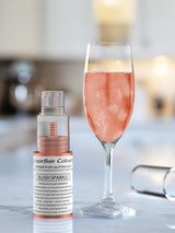 Sugarflair Pump Powder Spray, Glitter, Blush, Glitter - colorante alimentare per torte, spray non aerosol per torte, muffin e altro - 10 g