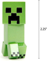 Jada Toys Set di personaggi Minecraft (4 pezzi) in metallo - Personaggi da collezione Minecraft Caves & Cliffs (Steve, Alex, Creeper e Warden) per giocatori e collezionisti 8+ 6 cm ciascuno Action Figure Naty Shop