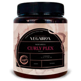 VEGAIROA - Curly Plex Mask - Maschera per ricci definiti senza effetto crespo - Cura idratante profonda - Per capelli ricci o ondulati - Prodotto professionale per parrucchieri vegani - Maschera per capelli Naty Shop da 1000 ml Titolo predefinito