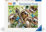 Ravensburger Puzzle 12000203 - Sloth Selfie - puzzle da 500 pezzi per adulti e bambini dai 10 anni, puzzle con motivo di animali Puzzle Naty Shop
