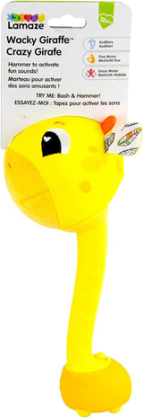 Lamaze L27471 Giraffa Pazza, Giocattolo per Neonato, Giocattolo sensoriale colorato per Bambini, Regalo per i Nuovi Genitori, Giocattolo per lo sviluppo per Ragazzi e Ragazze a partire da 12 Mesi Baby Toys Naty Shop
