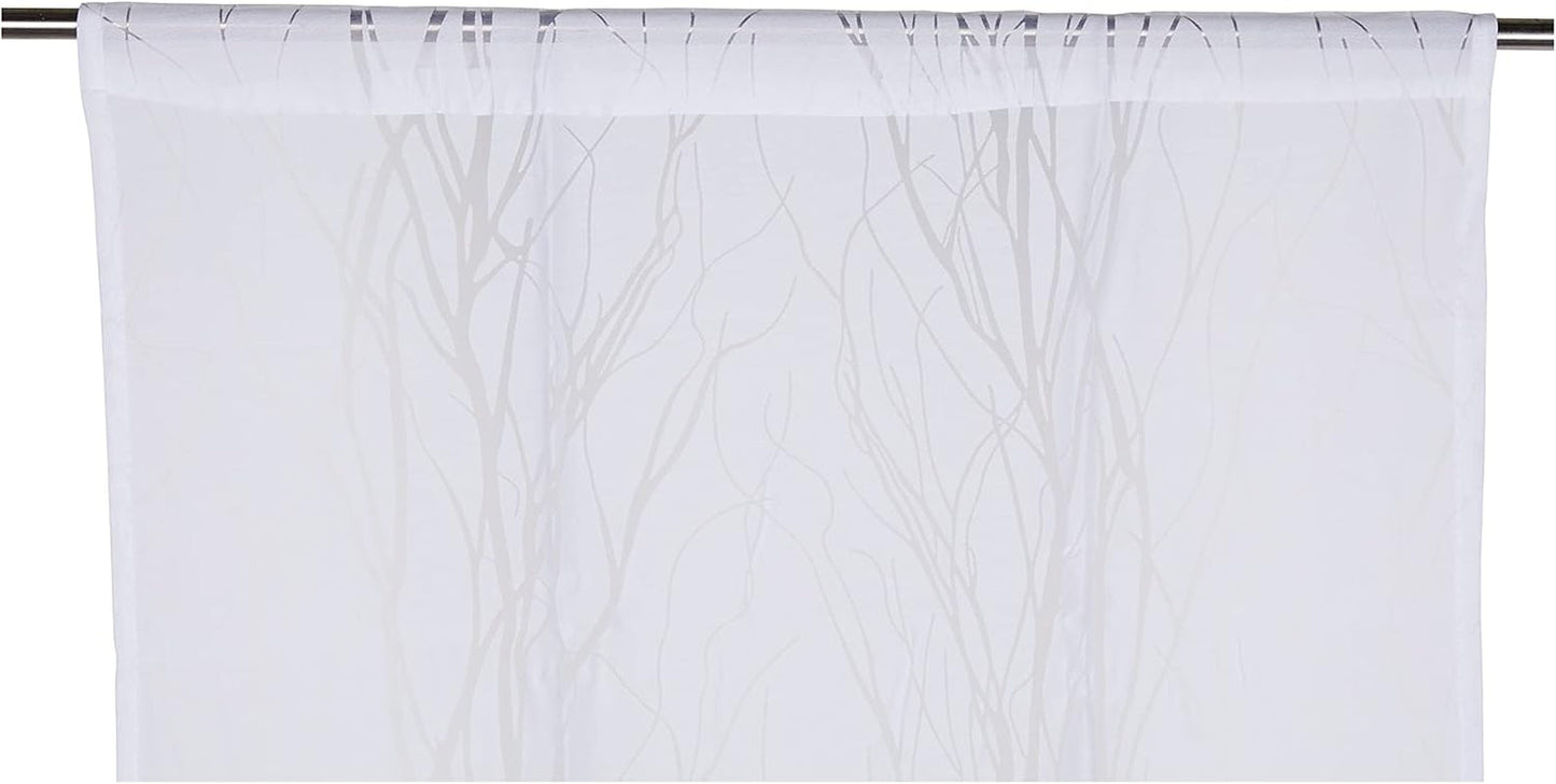Soleil D'Ocre Liane Bise-Bise, Poliestere, Bianco, 70 X 200 Cm Piumini e Trapunte Naty Shop