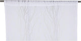 Soleil D'Ocre Liane Bise-Bise, Poliestere, Bianco, 70 X 200 Cm Piumini e Trapunte Naty Shop