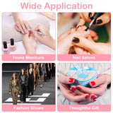 100 pezzi Latexfree Nailart Schwämme, Ombre Nagelschwammpinsel, Nagelschwamm Mit Metallgreifer 100 Blatt Nailart-Mischpapier Austellungsbox, Maniküre Schwamm Applikator Für Farbverlauf Nailart