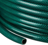 Relaxdays Tubo da Giardino 50 m Tubo Universale per Acqua da 1/2 Pollice in PP per Irrigare Aiuole e Prati Verde Scuro Verde
