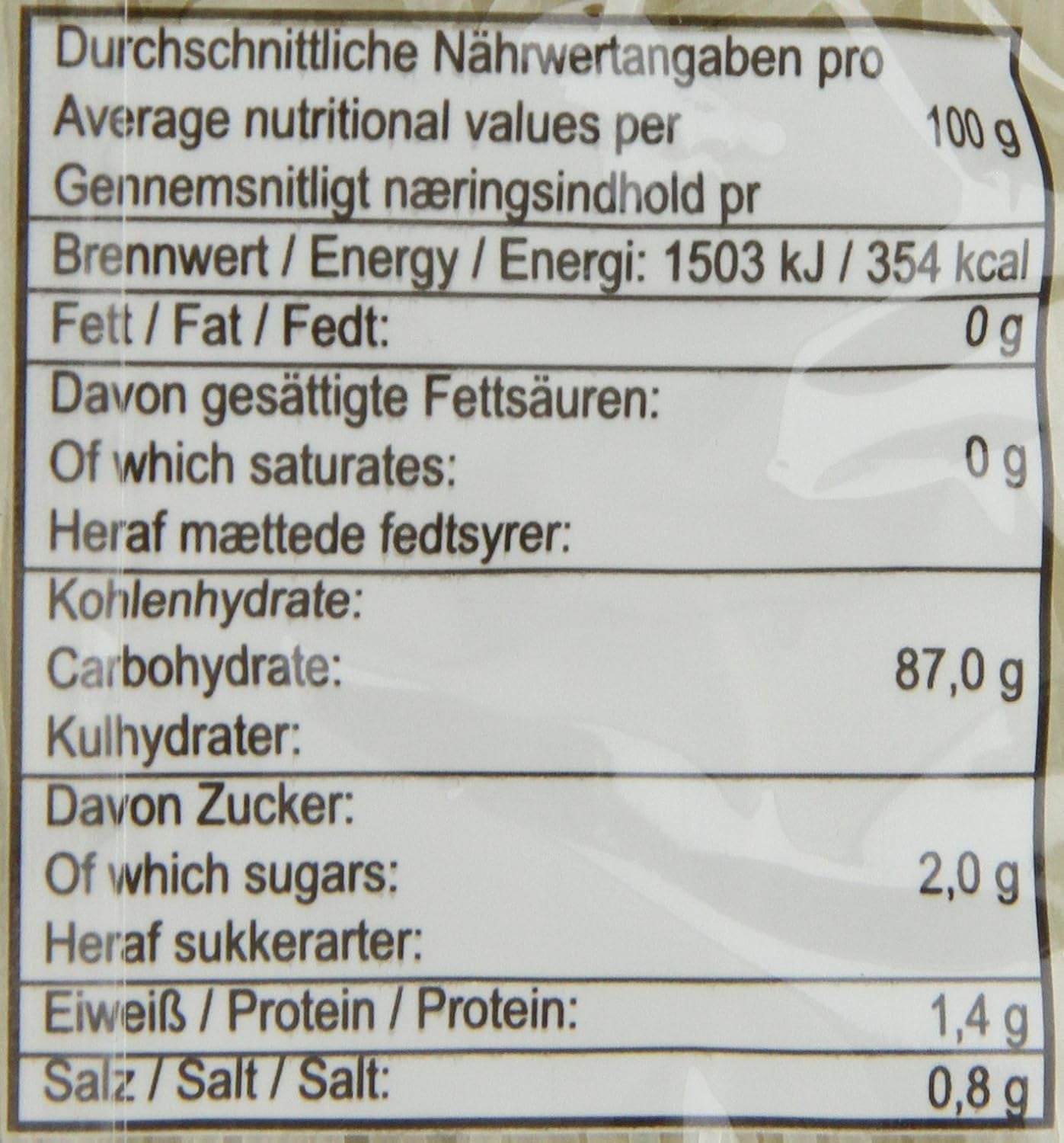 Tagliatelle di riso Ricefield, vermicelli, 1,2 mm, Bun Gao (1 x 400 g)