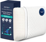 Set di 2 cuscini di supporto per il collo 40X60-13 cm - Cuscino ergonomico per dormire per collo e spalle Cuscini ortopedici cervicali certificati Oeko-Tex Naty Shop Cuscino medio 40 X 60 X 13 cm