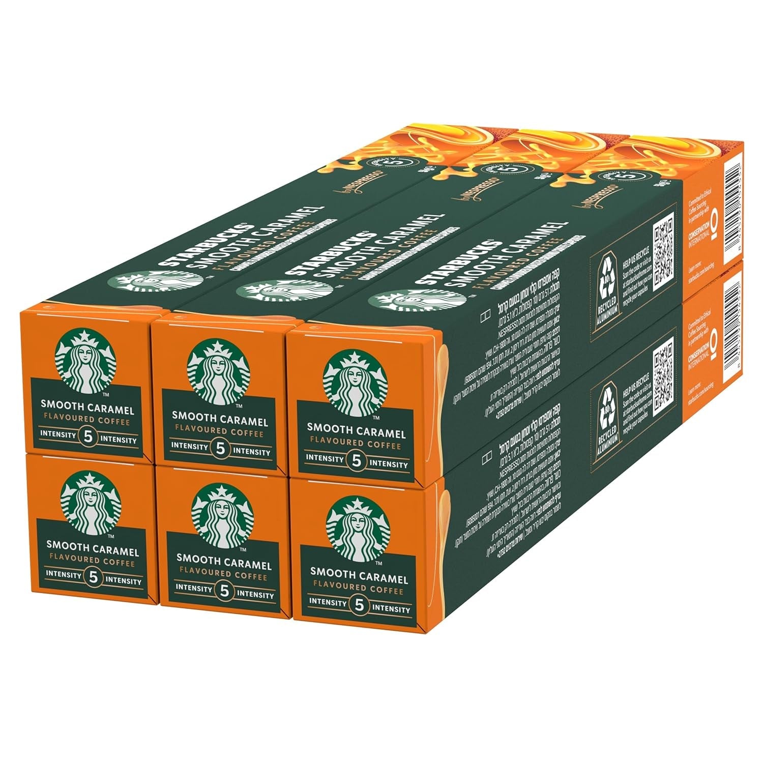 STARBUCKS di Nespresso, Helle Röstung, Karamell Aromatischen Kaffeekapseln 6 x 10 (60 Capsule)