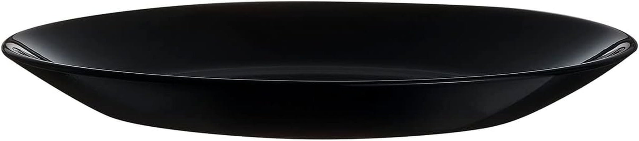 Arcopal Zelie servizio stoviglie in vetro nero, 12 pezzi, 4 posti, nero