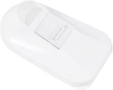 contenitore salvafreschezza per alimenti secchi, coperchio dosatore regolabile in continuo, plastica, 500 ml, 8 x 4,5 x 15 cm, Paola, bianco Contenitori per alimenti Naty Shop