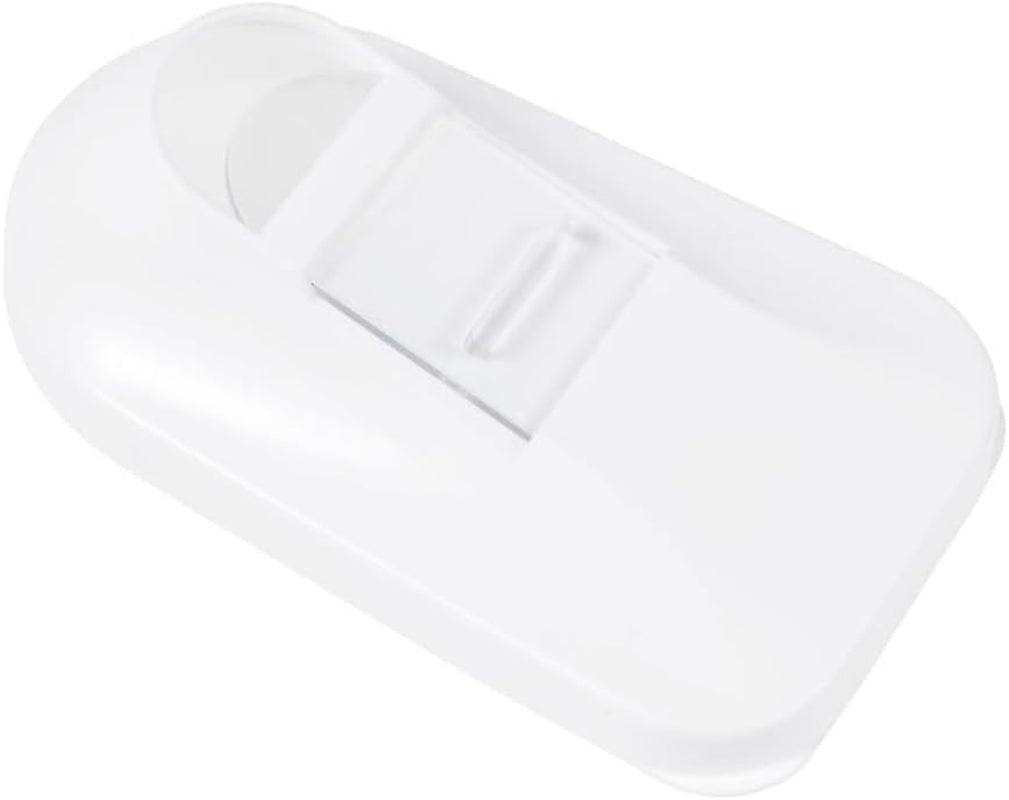 contenitore salvafreschezza per alimenti secchi, coperchio dosatore regolabile in continuo, plastica, 500 ml, 8 x 4,5 x 15 cm, Paola, bianco Contenitori per alimenti Naty Shop