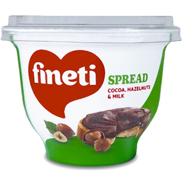 Fineti, Crema al cacao, nocciole e latte 200g Glasse e Decori Naty Shop 200 grammi