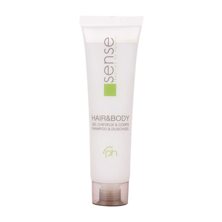 Gel misto 2 in 1, capelli & corpo, 30 ml, 160 pezzi Naty Shop Hotel Cosmetics