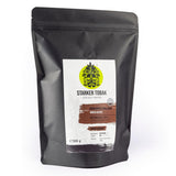 STARKER TOBAK Caffè Malabar monsonato, chicchi interi, tostato a mano - Tostatura media, India, 100% qualità arabica, adatto per caffè filtro, French Press, macchine da caffè completamente automatiche, delicato sullo stomaco - Acidità molto bassa