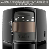 Krups 3Mix 7000 Sbattitore manuale 60 Jahre Special Edition, 500 Watt, Knet- Und Rührhaken Aus Edelstahl, Langes Netzkabel, Zubehörtasche, F6085811, Schwarz/Kupfer Kitchen Naty Shop