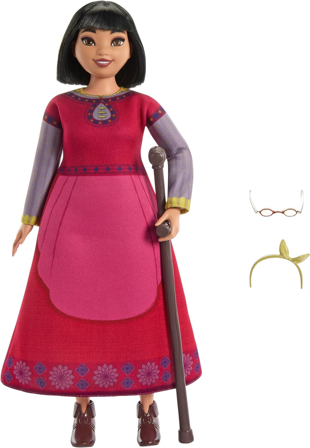 Mattel Disney Wish Dahlia of Rosas bambola e accessori, bambola alla moda articolata, HPX24