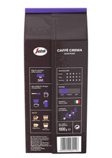 Segafredo Zanetti Caffè Crema Gustoso - Chicco Intero (Confezione da 1 kg) - Adatto per Caffè Crema - Caffè in chicchi tostati lunghi e scuri, gusto pieno e intenso (Confezione da 2)