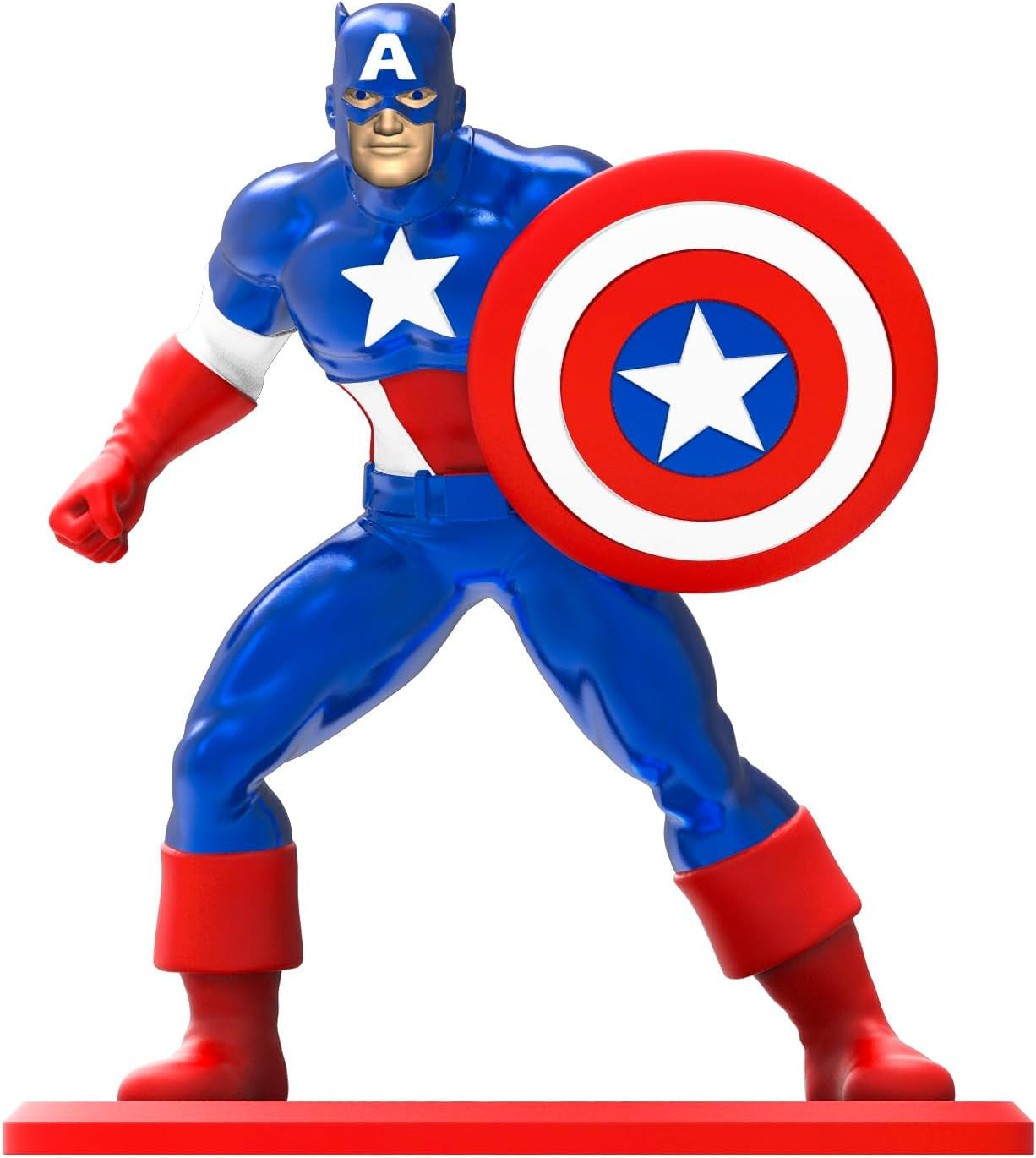 Jada Toys 253221016 - Marvel Nanofigures Blind Pack - Personaggi da collezione Marvel in metallo in confezione cieca, 4 cm, da 3 anni in su, selezione casuale, action figure nere Naty Shop