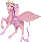 Simba 109480092 - Mia and Me Unicorn Kyara, con ali mobili, fermagli per capelli e spazzola per acconciare, 20 cm, dai 3 anni in su, rosa
