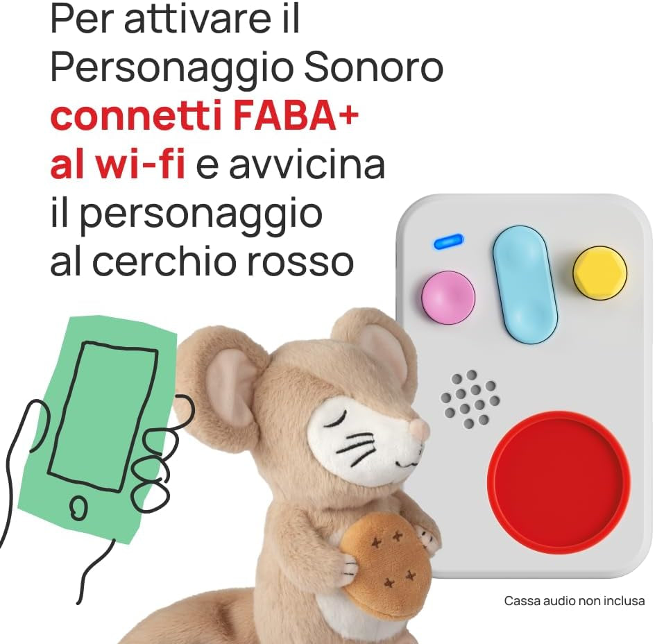 Peluche - Tutti a Nanna con Oscar! - Storie e fiabe sonore per bambini dai 10 mesi - Da ascoltare con le storie, versione italiana Jucarii Bebe Naty Shop