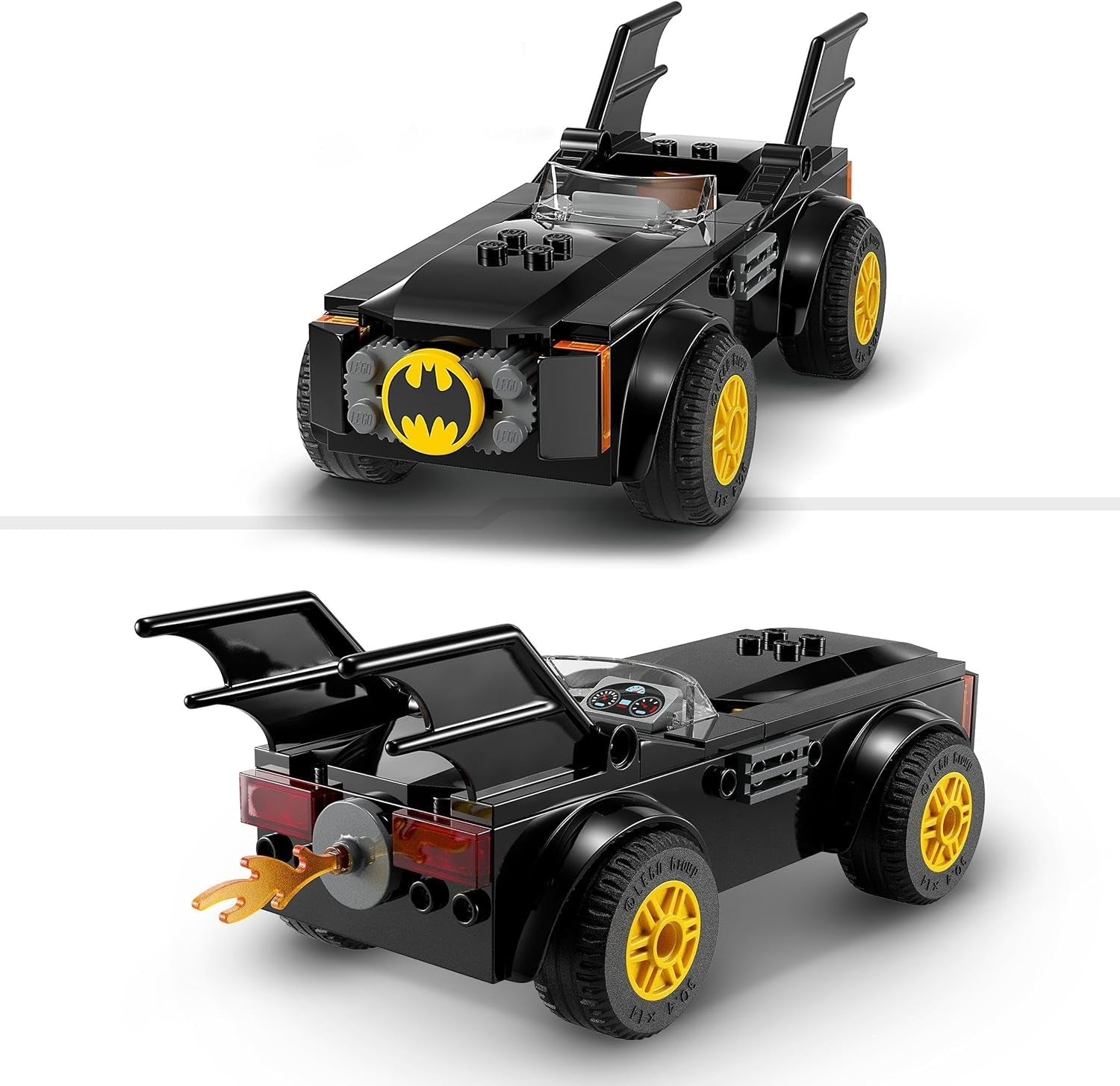 LEGO 76264 DC Inseguimento sulla Batmobile: Batman vs. Set macchinina Joker, Set iniziale supereroe con 2 minifigure, Giocattolo per bambini in età prescolare, ragazzi e ragazze dai 4 anni in su, Set da costruzione veloce da montare Besuche den LEGO-Store