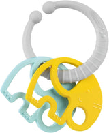 Set regalo pappa Chicco Dou Dou, set bavaglino, seggiolone giocattolo con ventosa a forma di simpatica gallina, con due sonagli colorati, facile da catturare a partire da 6 mesi Baby Toys Naty Shop