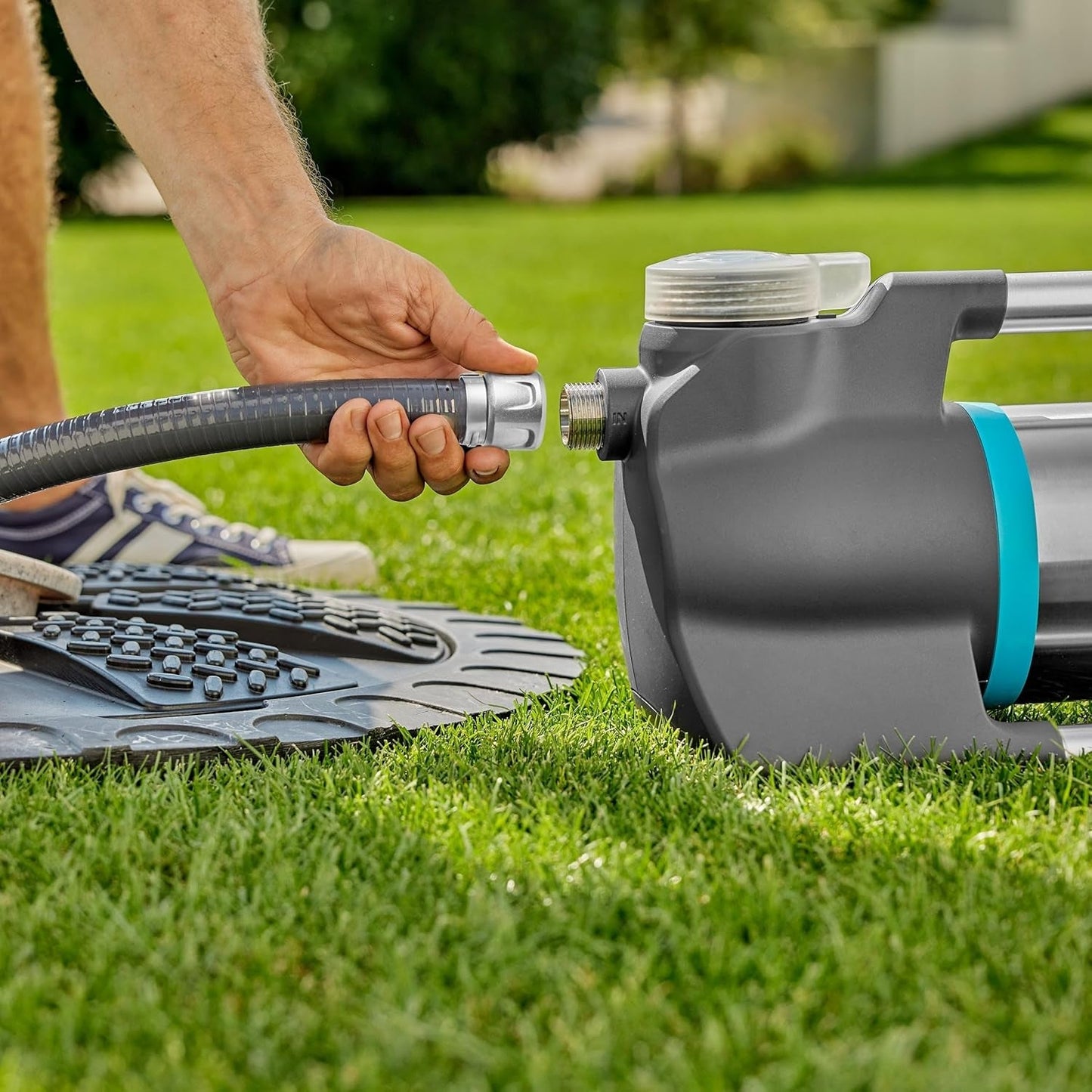 Set di aspirazione Gardena con tubo di aspirazione da 4 m