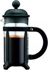 Bodum 1908-01 Caffettiera Java, 8 tazze, 1 L, multistrato, nero, 10,6 x 16,3 x 24,5 cm, 6 pezzi
