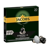 Kaffeekapseln Espresso Ristretto, Intensität 12 von 12, 10 x 20 Getränke & Kaffeekapseln Lungo Decaffeinato- Intensität 6- 200 Nespresso compatibile Kapseln, 10er Pack, 10 x 20 Getränke