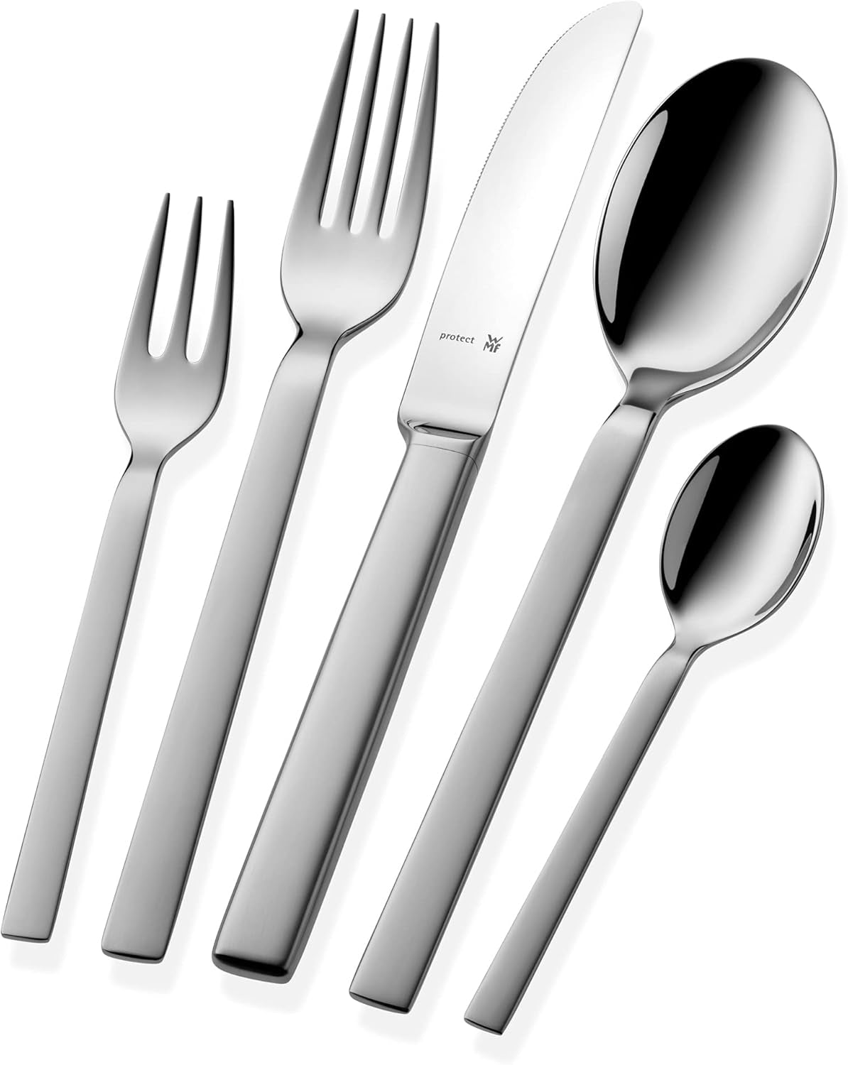 Servizio posate WMF Lyric plus in acciaio inox per 6 persone, 30 o 66 pezzi Kitchen Naty Shop