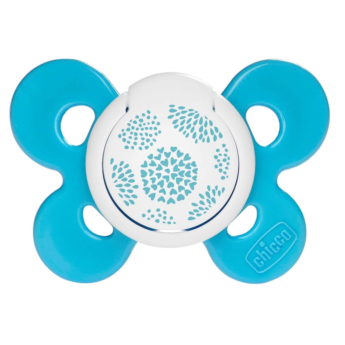 Ciuccio Chicco PhysioForma Comfort 6-16 Mesi, 1 Pezzo, Ciuccio con Tettarella in Silicone, Supporta la Respirazione Fisiologica e Favorisce il Corretto Sviluppo Orale, Blu