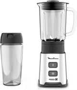 Frullatore Pulseo LM17GD, 400 W, 4 lame, 700 Ml, Contenitore portatile 600 Ml Cucina Naty Shop