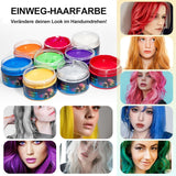 Tintura Per Capelli Verde Temporanea - Cera Colorante Per Capelli, Tonalità Per Capelli Per Uomini Donne, Pomata Per Capelli Naturale, Cera Colorante Per Capelli Con Clip Colorate Per Colorazioni Pazzesche Per Feste (4,23 Once, Verde) Naty Shop Tinture Per Capelli