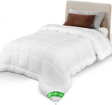 VOUNOT Piumino 155X200Cm, Set di 2 Piumini Invernali 4 Stagioni 500GSM, composto da 2 trapunte annodate insieme Piumino Adattabile per l'estate e l'inverno, Piumini e trapunte Standard Oeko-Tex Naty Shop Coperta estiva leggera 155X200Cm